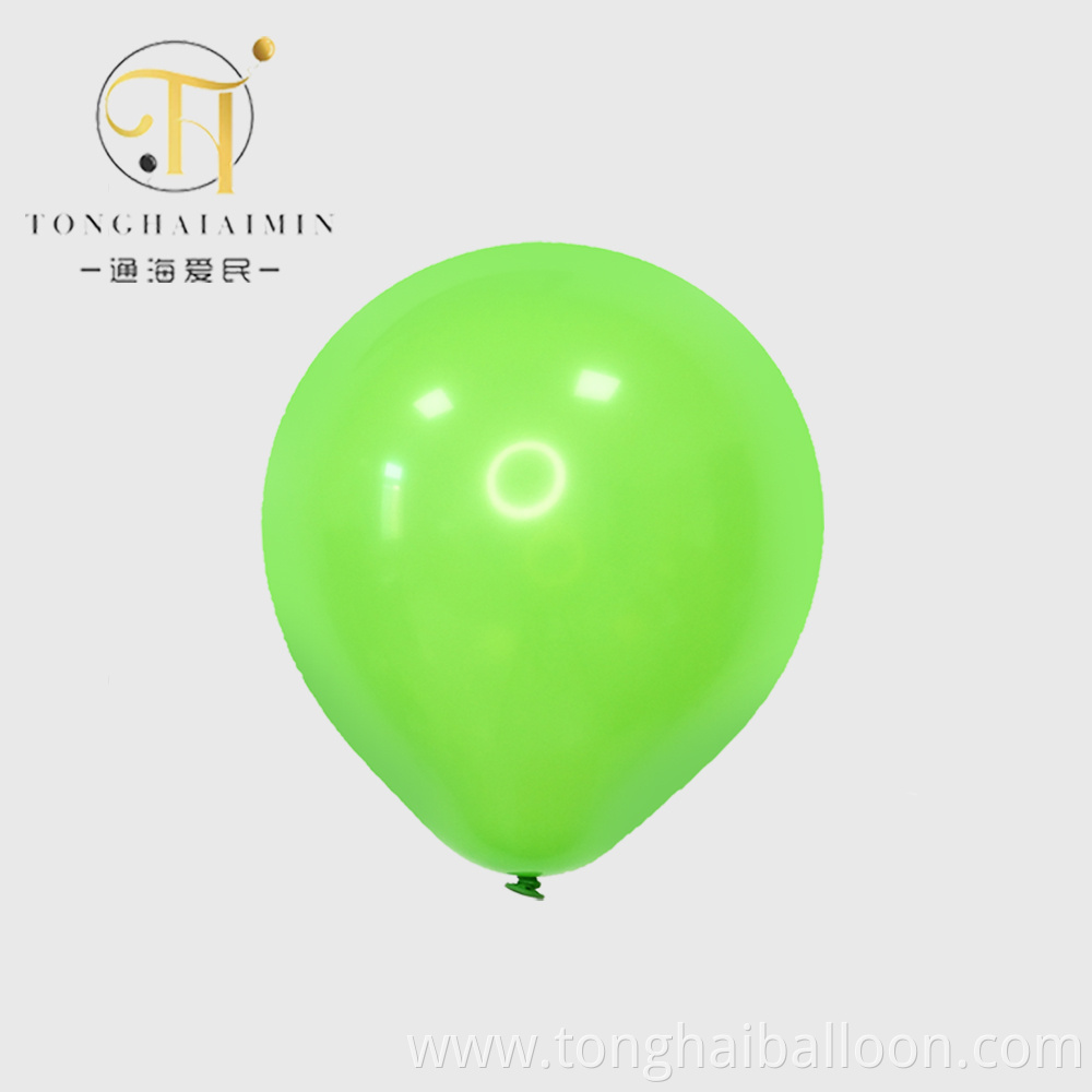 Matte Emerald Green Balloons